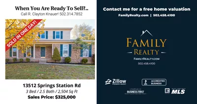Ready to Sell? Family Realty