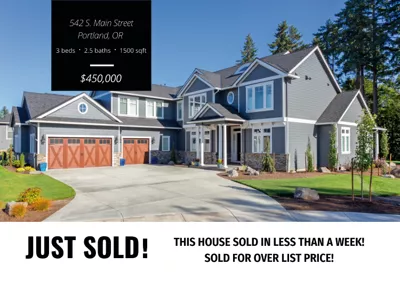 Sold Over List Price Real Estate