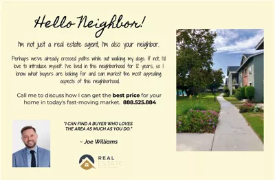 I’m Not Just a Realtor, I’m Your Neighbor!