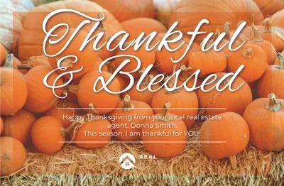 Thankful & Blessed / Thanksgiving