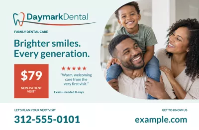 Family Care postcard front