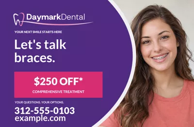 Orthodontics postcard front